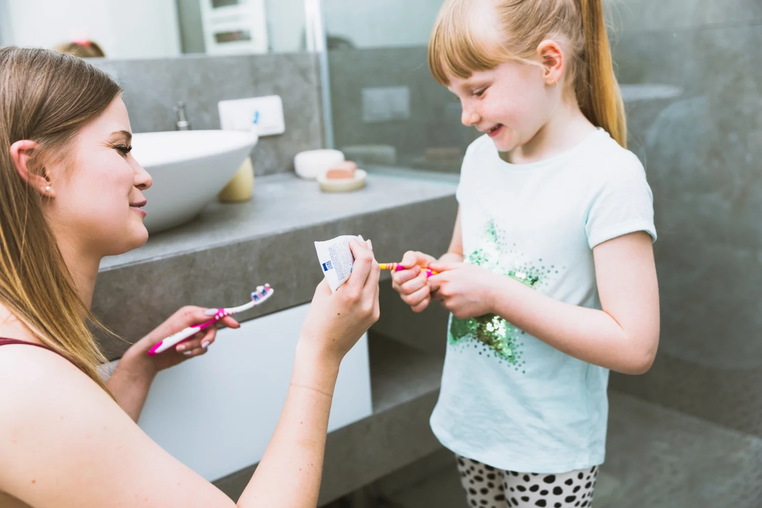 higiene bucal em crianças